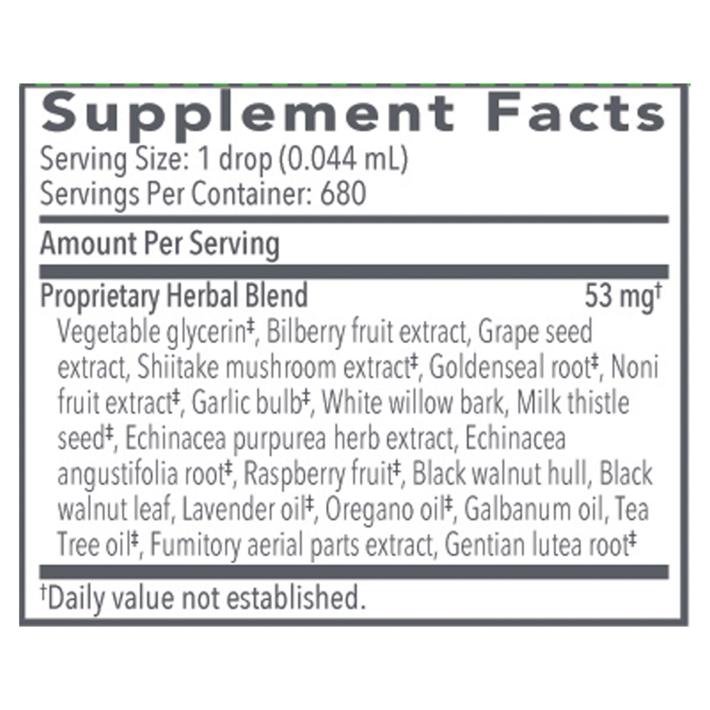Biocidin Broad Spectrum Liquid Formula by Biocidin Botanicals