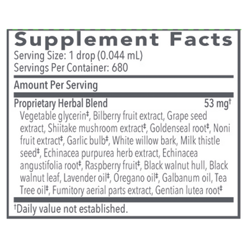 Biocidin Broad Spectrum Liquid Formula by Biocidin Botanicals
