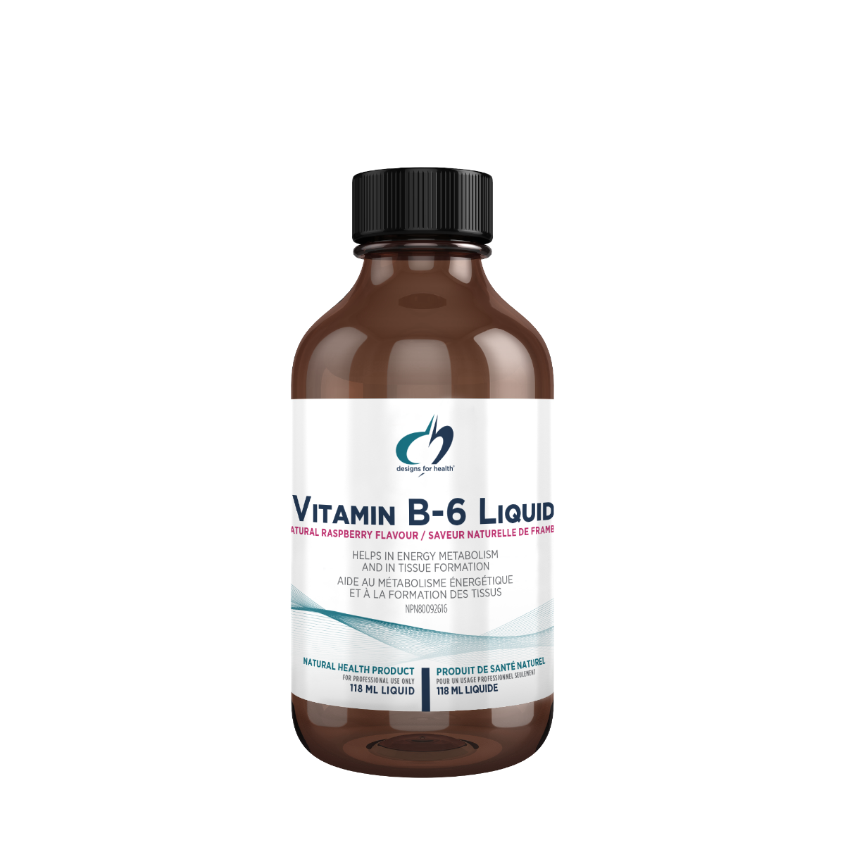 Vitamin B6 Liquid by Designs for Health 4 fl oz (118 ml)