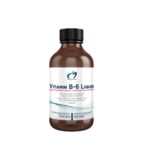 Vitamin B6 Liquid by Designs for Health 4 fl oz (118 ml)