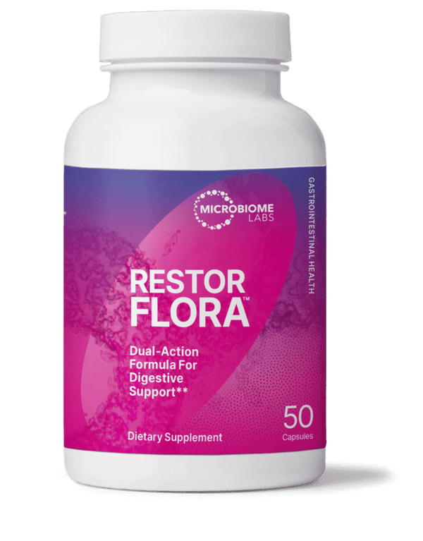RestoreFlora by Microbiome Labs 50 capsules
