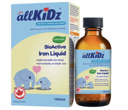 AllKidz Bioactive Iron Liquid (100 ml)