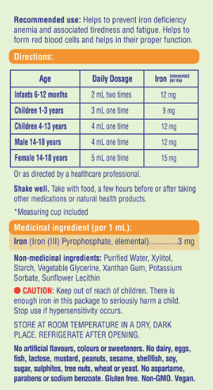 AllKidz Bioactive Iron Liquid (100 ml)