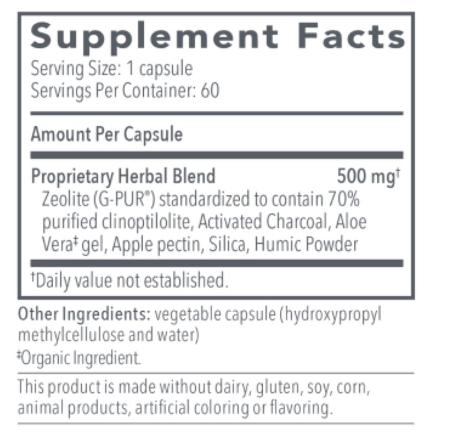 G.I. Detox + 60 vegcaps by Biocidin Botanicals