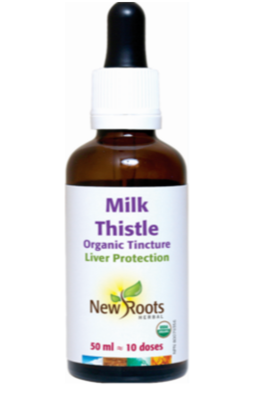 Milk Thistle Organic Tincture by New Roots Herbal