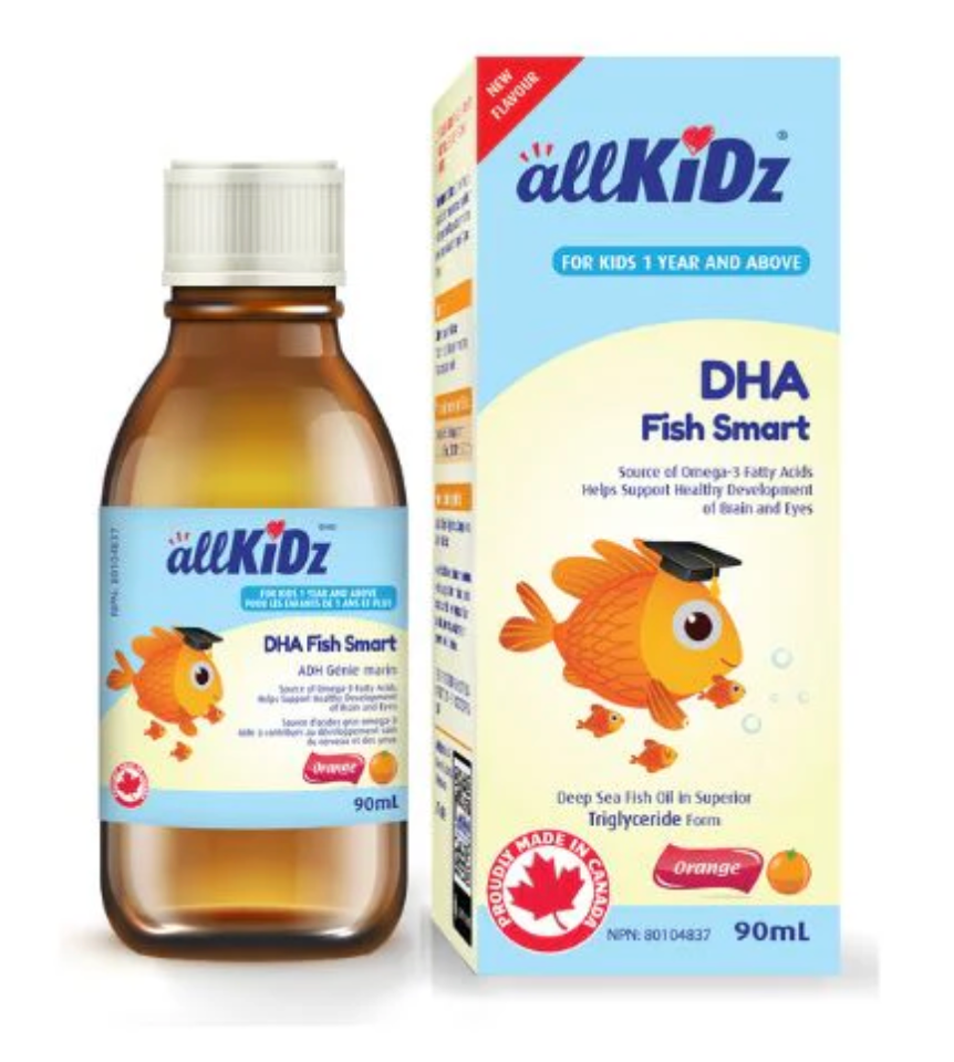 DHA Fish Smart, 90ml - allKiDz