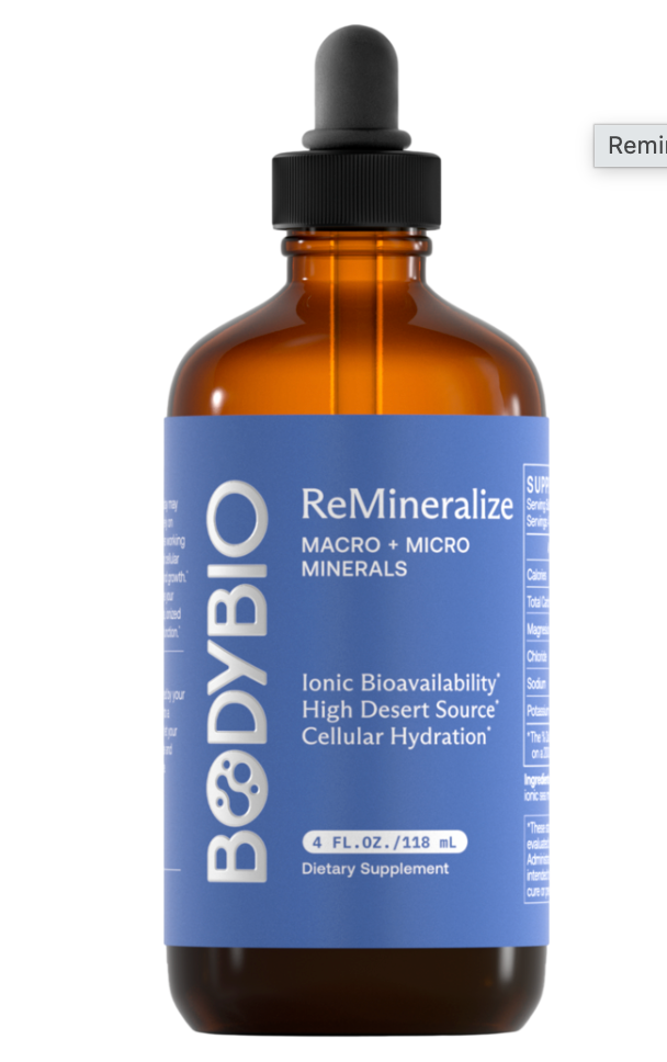 Remineralize by Bodybio - Macro + Micro Minerals (118 ml)