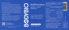 Remineralize by Bodybio - Macro + Micro Minerals (118 ml)