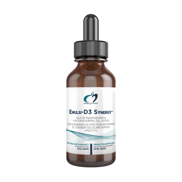 Emulsi-D3 Synergy by Designs for Health (2 fl oz / 59 ml)